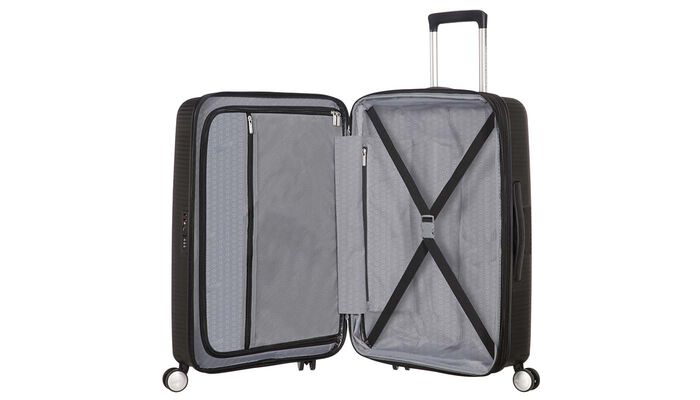 Innenorganisation mit zusätzlicher Reißverschlusstasche.