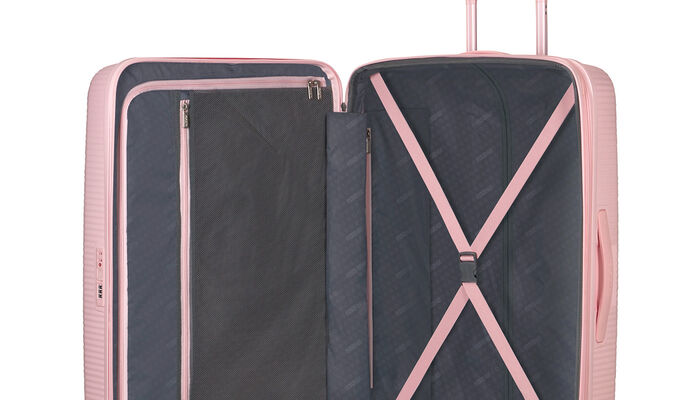 Innenorganisation mit zusätzlicher Reißverschlusstasche.