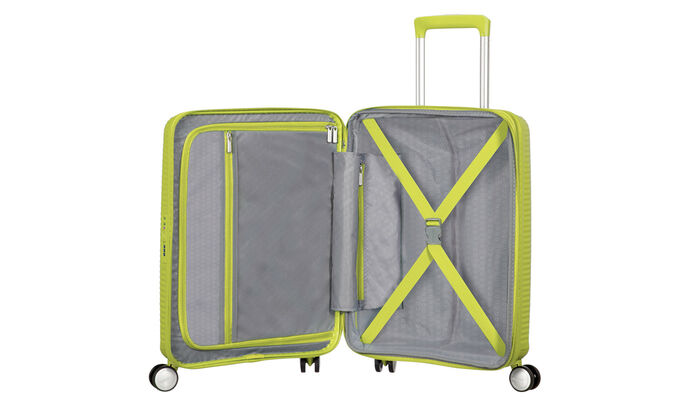 Innenorganisation mit zusätzlicher Reißverschlusstasche.