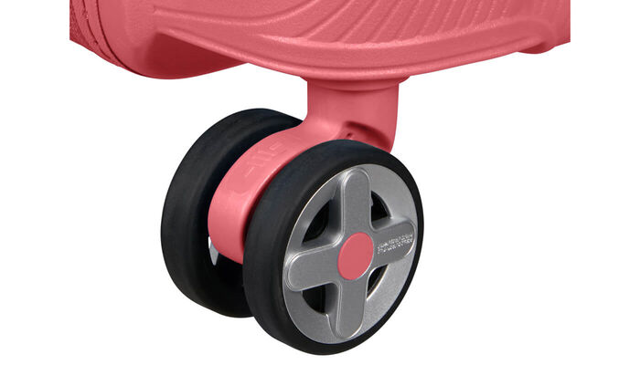 Doubles roues limitant les chocs 