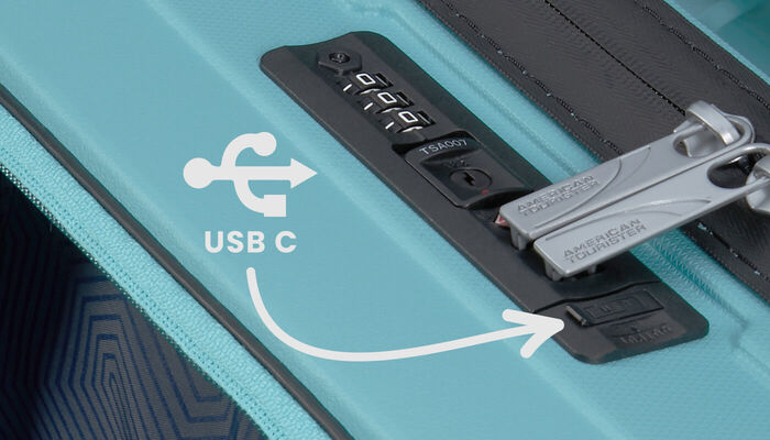 Integrierter USB-C-Anschluss
