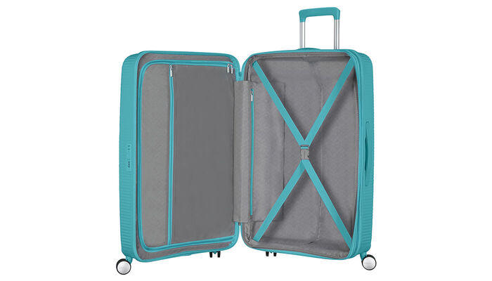 Innenorganisation mit zusätzlicher Reißverschlusstasche.