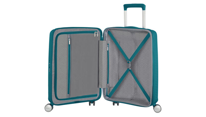 Innenorganisation mit zusätzlicher Reißverschlusstasche.