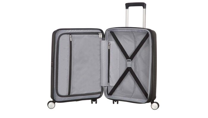 Innenorganisation mit zusätzlicher Reißverschlusstasche.