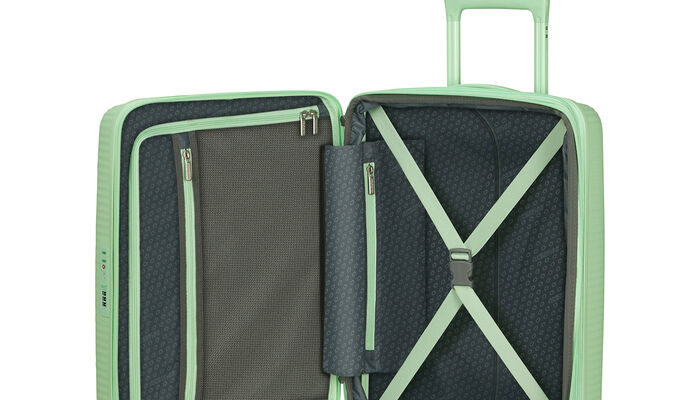 Innenorganisation mit zusätzlicher Reißverschlusstasche.