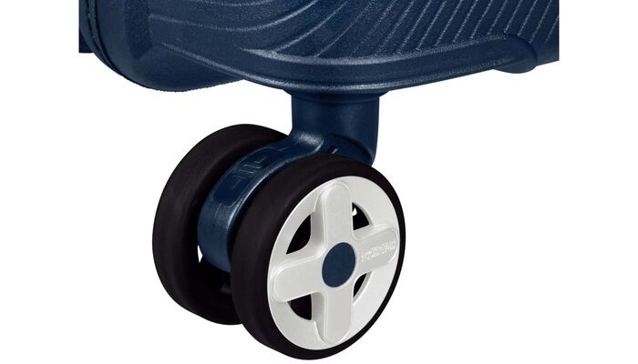 Doubles roues limitant les chocs 