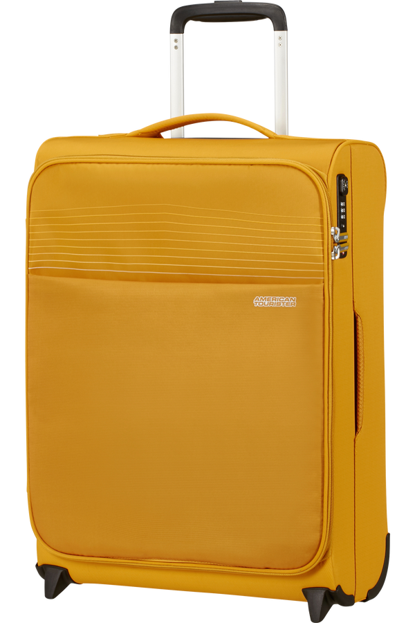 American Tourister Lite Ray Upright TSA 55cm  Golden Yellow