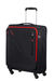 Lite Volt Valise 4 roues 55cm (20cm) Noir/Rouge
