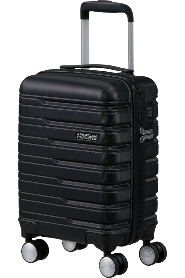 American Tourister Flashline Spinner Underseater Removable Wheels 45cm  Shadow Black