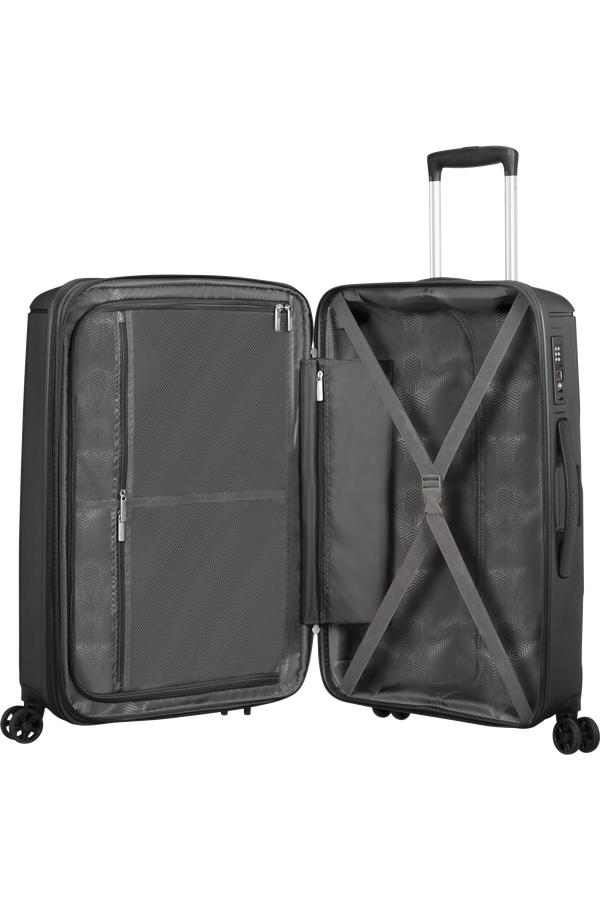 American Tourister Sunside Spinner Expandable 68cm  Schwarz