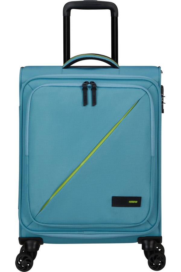 American Tourister Take2cabin Spinner Tsa 55cm  Bleu Vent