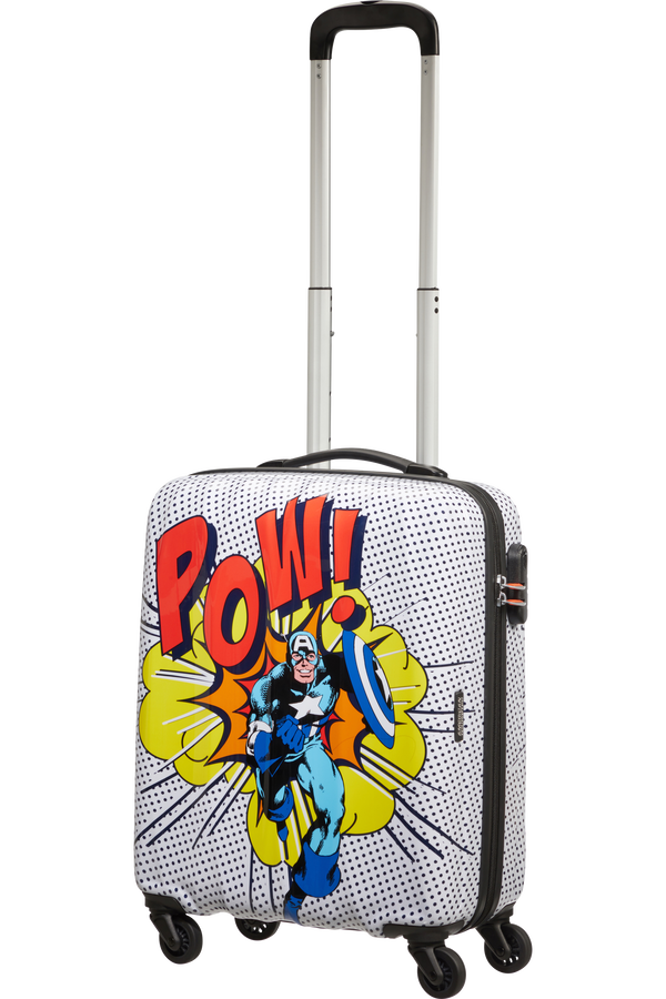 American Tourister Marvel Legends Spinner Alfatwist 2.0 55cm  Captain America Pop Art