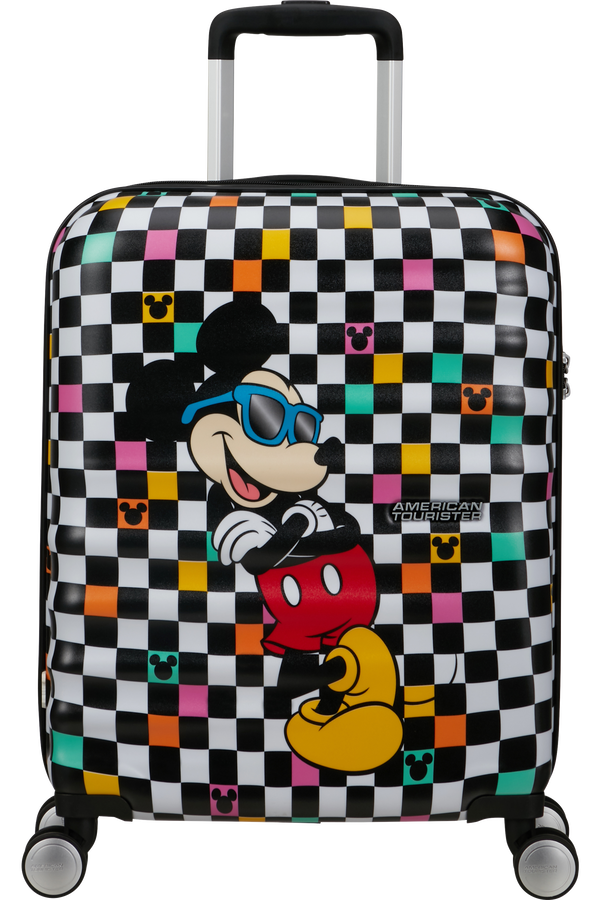 American Tourister Disney Wavebreaker Spinner TSA Disney Fl 55cm  Mickey Check