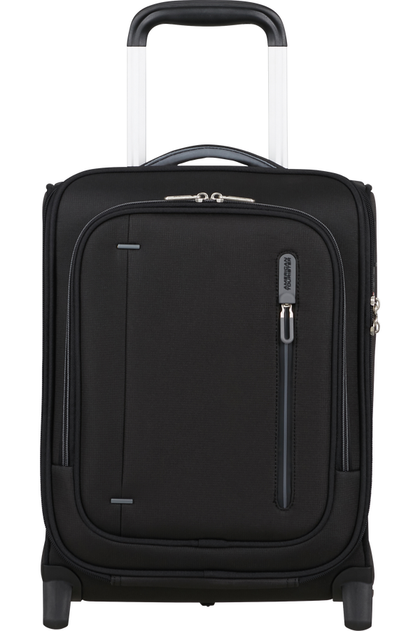 Cloudrider S/M Valise 2 roues | American Tourister Cloudrider Upright Underseater Tsa  Jet Black