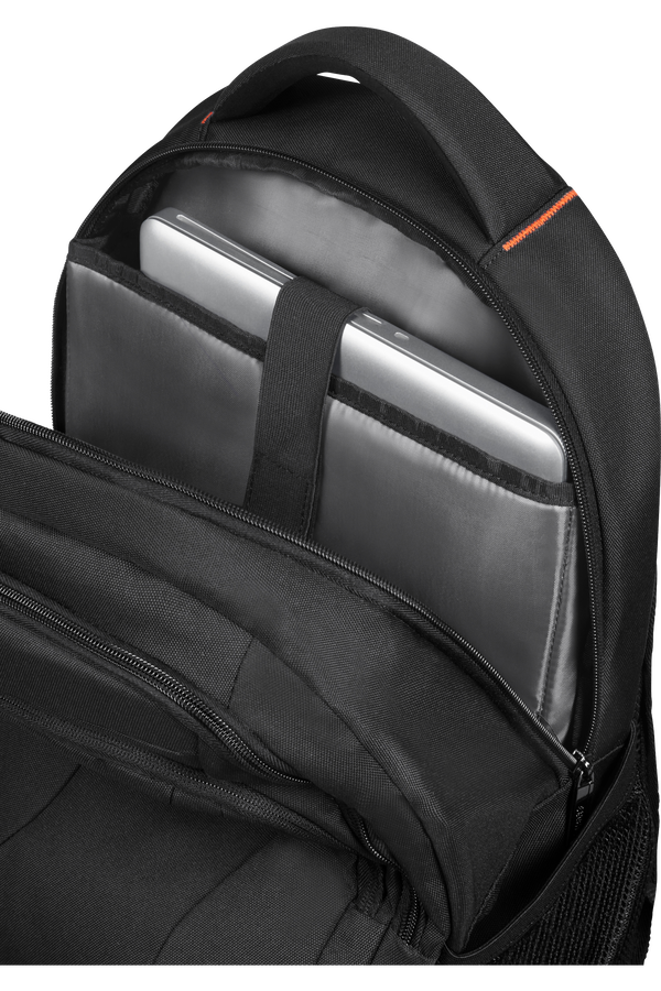 American Tourister At Work Laptop Backpack  15.6inch Black/Orange