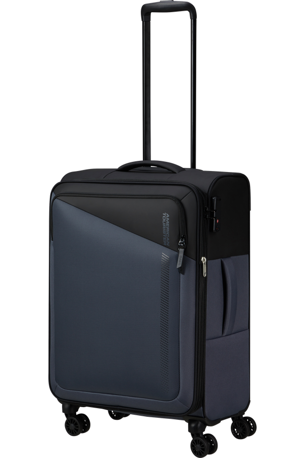 American Tourister Daring Dash Spinner Expandable TSA M  Noir/Gris
