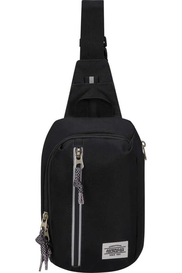 American Tourister Brightup Sling Bag Zip  Noir