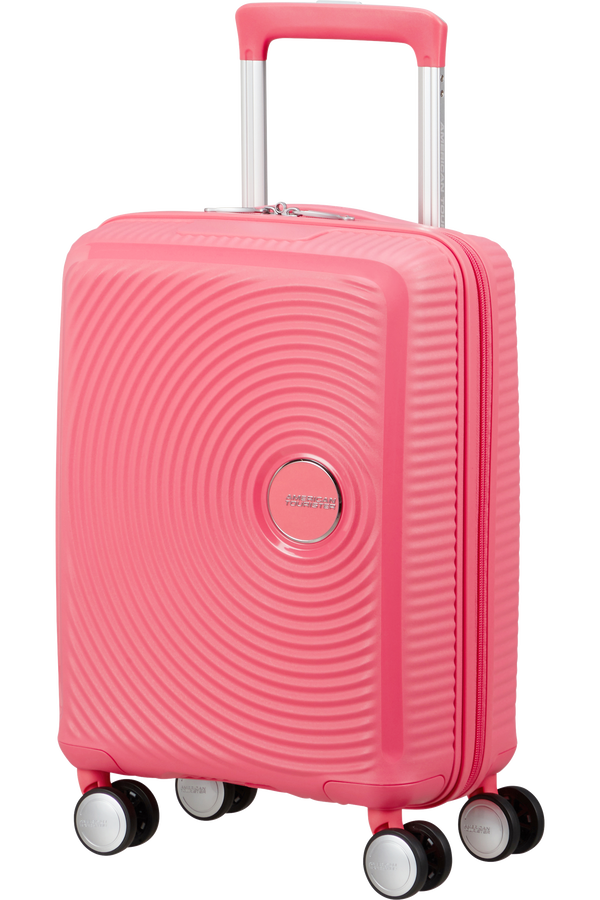 American Tourister Soundbox Mini Spinner 47cm  Sun Kissed Coral