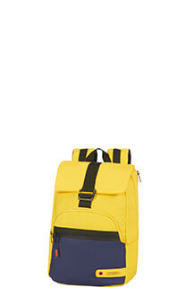 American Tourister City Aim Laptop Backpack Coated  14.1inch Blue/Yellow