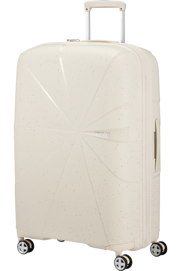 American Tourister StarVibe Spinner Expandable TSA LTD 77cm  Cream Speckles