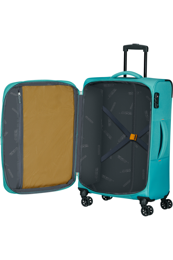 American Tourister Sun Break Spinner M 68/25 TSA EXP 68cm  Bleu