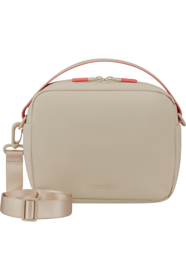 American Tourister Puffypop Pouch  Beige