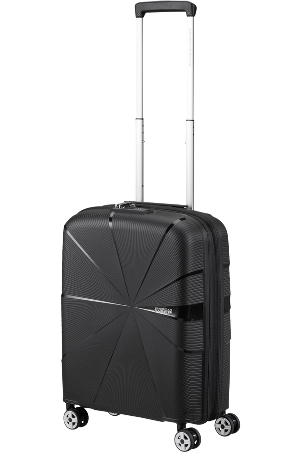 American Tourister Starvibe Spinner Expandable TSA 55cm Schwarz