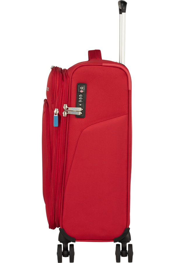 American Tourister Summerfunk Spinner Exp TSA 55cm  Rot