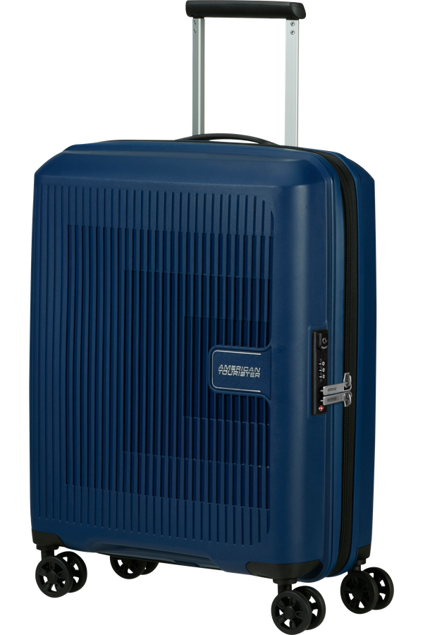 American Tourister Aerostep Spinner 55/20 Exp Tsa 55cm  Navy Blue