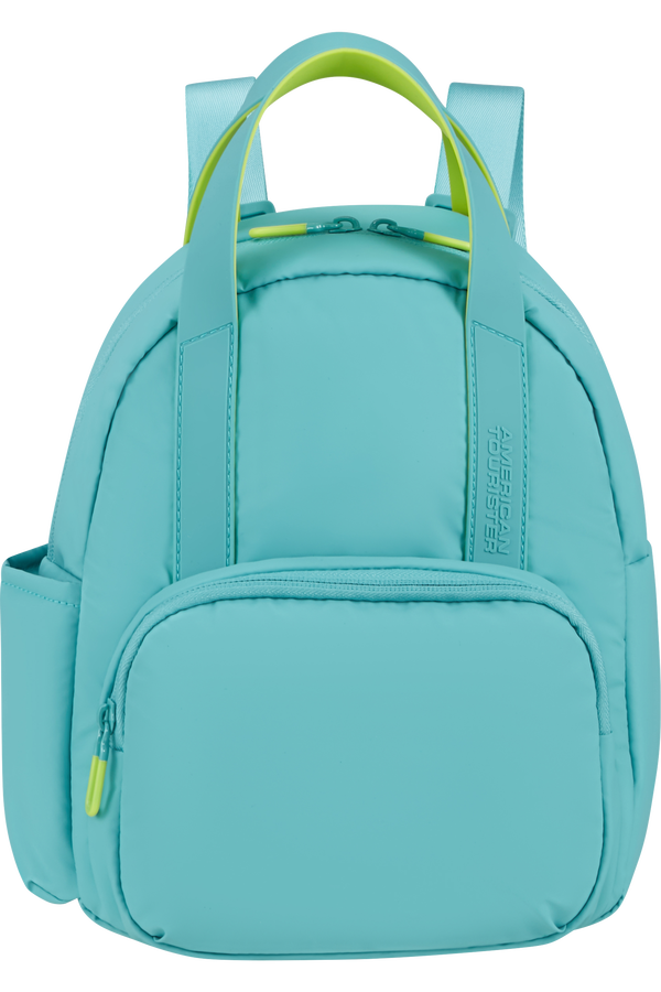 American Tourister Puffypop Mini Backpack S  Dusty Turquoise