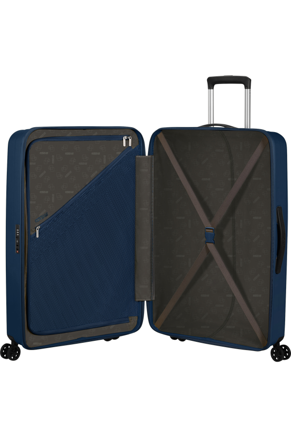 American Tourister Rejoy Spinner 77/28 Tsa 77cm  Bleu marine