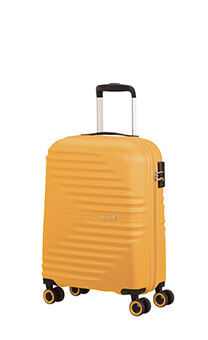 American Tourister Wavetwister Spinner TSA 55cm  Jaune