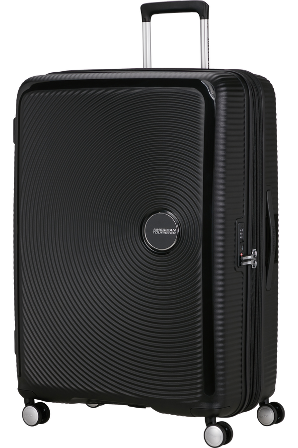 American Tourister SoundBox Spinner TSA Expandable 80cm  Bass Black