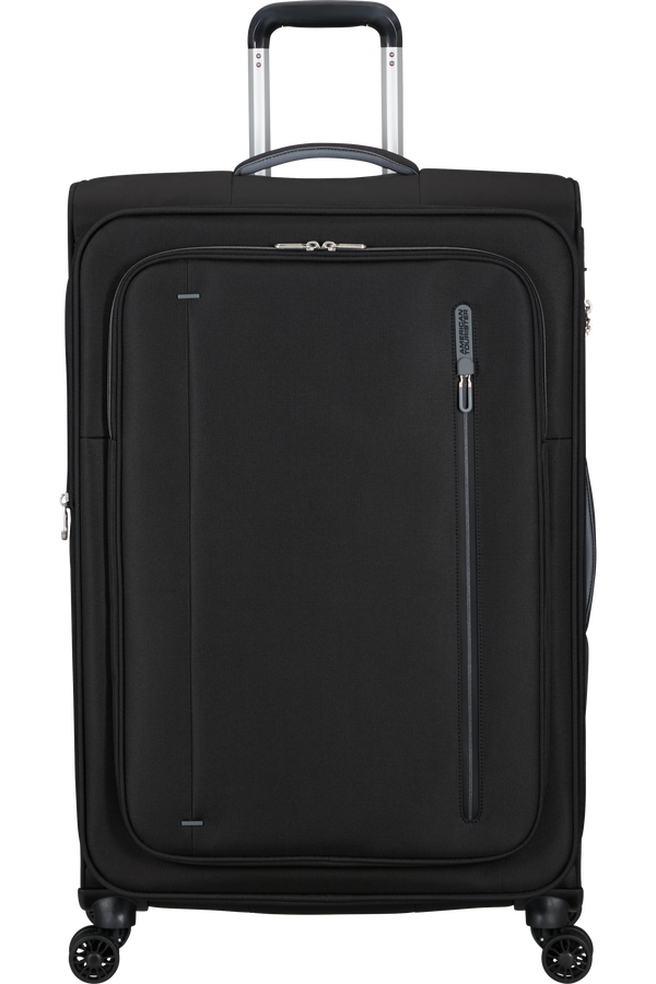 American Tourister Cloudrider Spinner EXP TSA L  Jet Black
