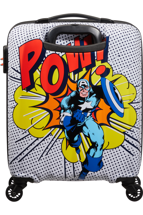 American Tourister Marvel Legends Spinner Alfatwist 2.0 55cm  Captain America Pop Art