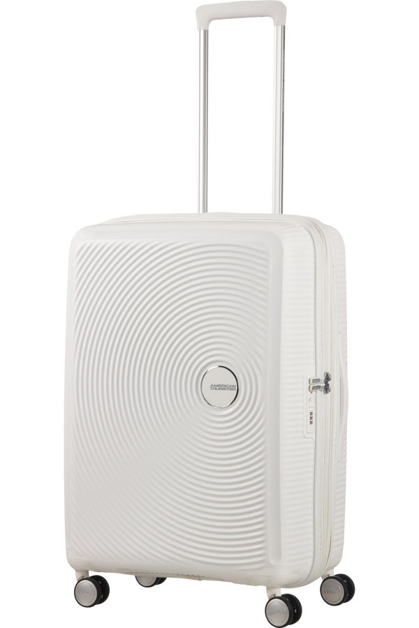 American Tourister Soundbox Spinner erweiterbar 67cm Pure White