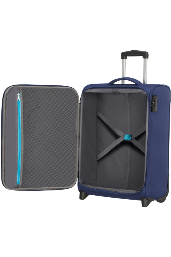 American Tourister Heat Wave Upright 55cm  Combat Navy