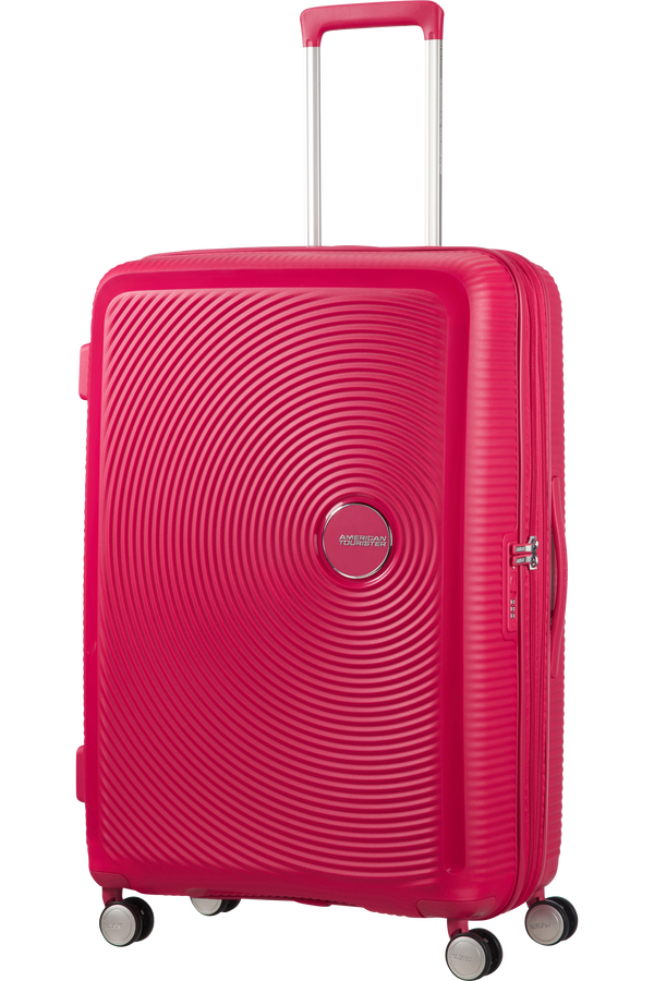 American Tourister Soundbox Spinner erweiterbar 77cm Lightning Pink