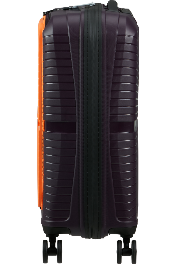 American Tourister Airconic Spinner 55/20 Frontl. 15.6'  Dark Plum/Orange