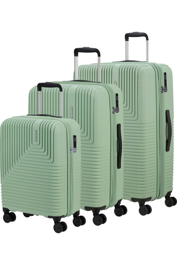 American Tourister Niteline 3 PC SET A  Quiet Green