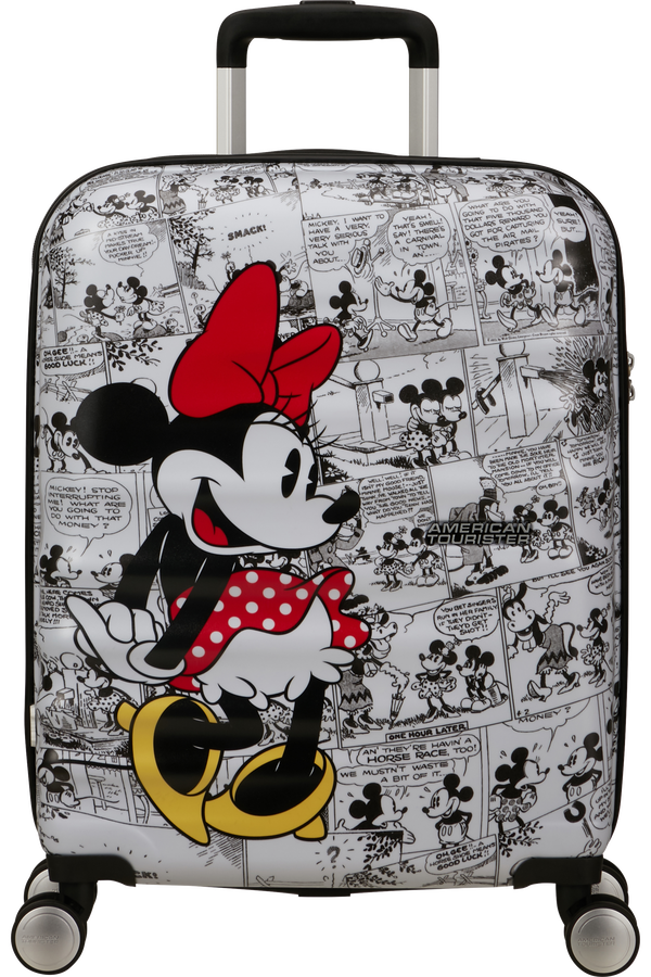 American Tourister Disney Wavebreaker Spinner TSA Disney Fl 55cm  Minnie Comics White