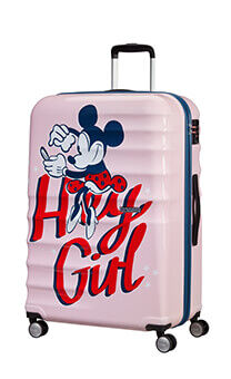 American Tourister Wavebreaker Disney Spinner Disney 77cm  Minnie Darling Pink