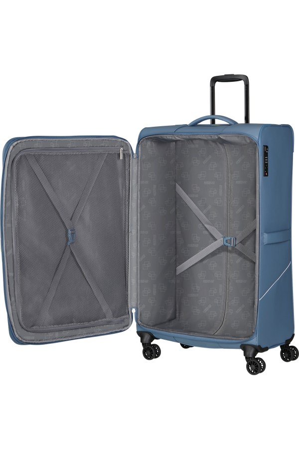 American Tourister SummerRide Spinner L EXP TSA SP 80cm  Coronet Blue
