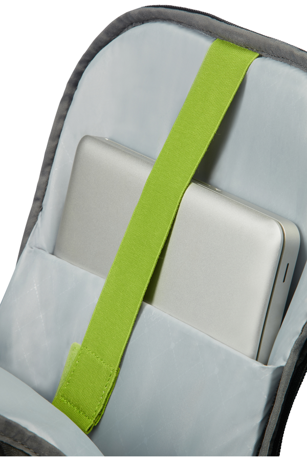 American Tourister Urban Groove Laptop Rucksack 2 39.6cm/15.6inch Black/Lime Green