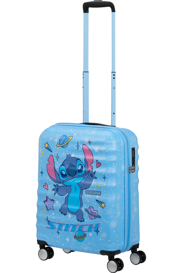 Disney Wavebreaker 55cm Handgep&auml;ck | American Tourister Disney Wavebreaker Spinner TSA Disney Fl 55cm  Stitch Universe