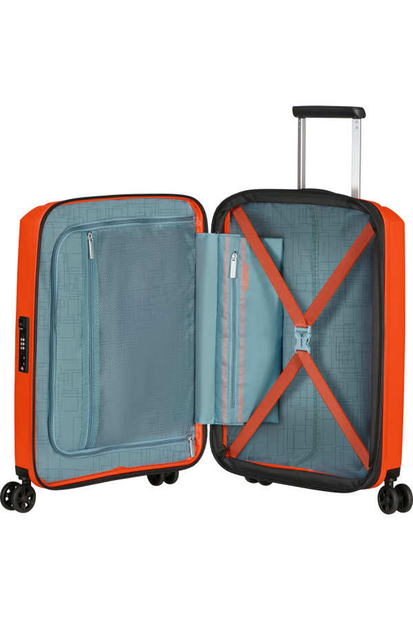 American Tourister Aerostep Spinner 55/20 Exp Tsa 55cm  Orange éclatant