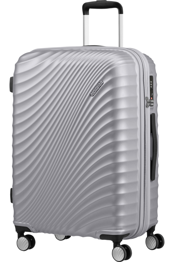 American Tourister Jetglam Spinner 67cm  Argent m&eacute;tal