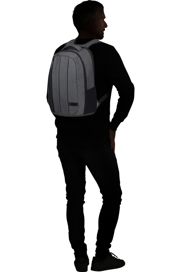 American Tourister Streethero Laptop Backpack 15.6'  Grey Melange