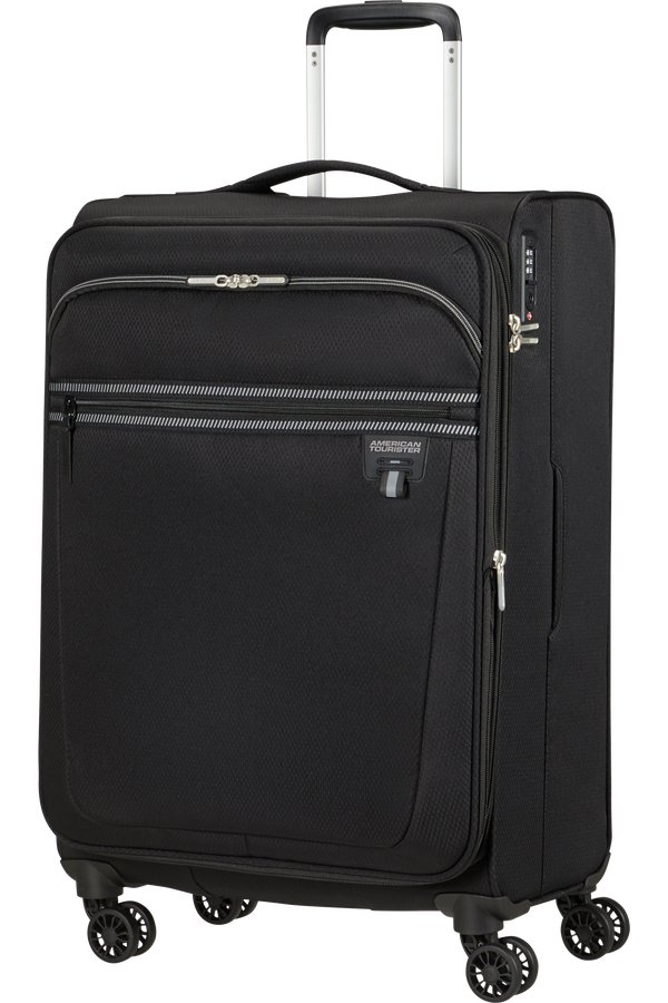 American Tourister Aerospin Spinner Expandable M  Noir