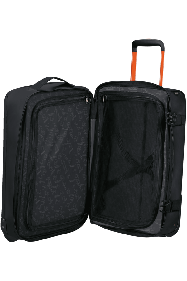 American Tourister Urban Track Duffle with Wheels Lmtd S  Noir/Orange